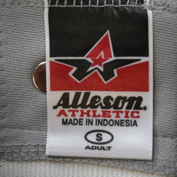 Alleson Athletic Baseball Pants Small Adult Grey NWOT - Picture 7 of 7